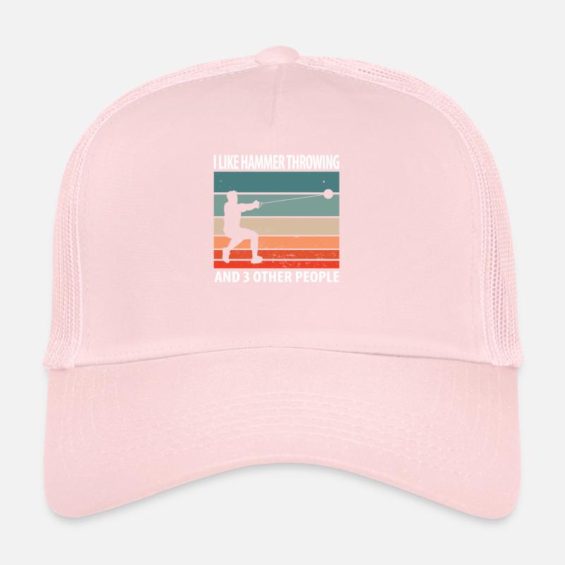 Lancer de marteau Casquette trucker 