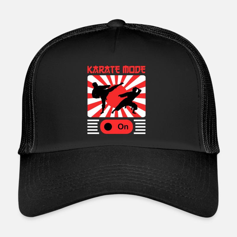 Karate Black Belt Gi Uniform Trucker Cap