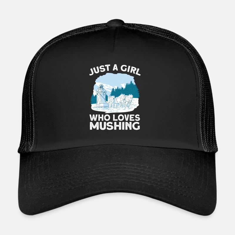 Schlittenhunderennen Schlittenhunde Geschenk Trucker Cap