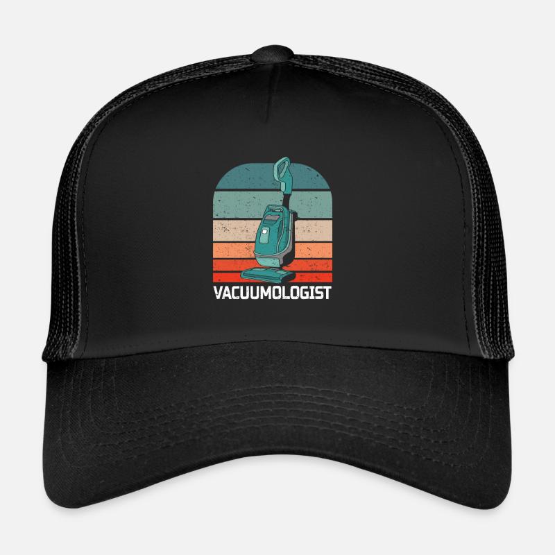 Staubsauger Haushalt Hausputz Hausfrau Hausmann Trucker Cap