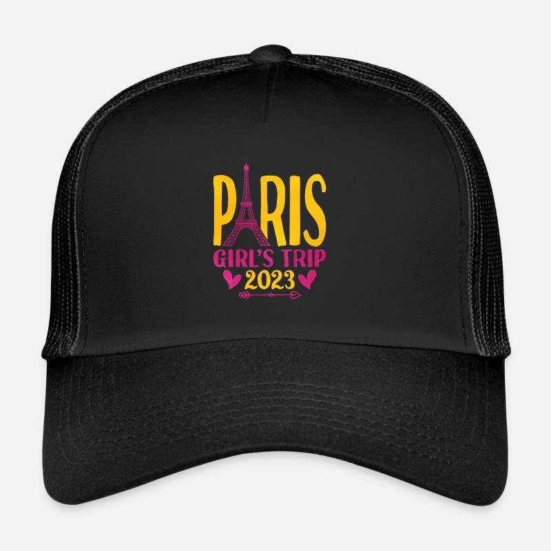 Excursion des filles à Paris 2023 Casquette trucker 