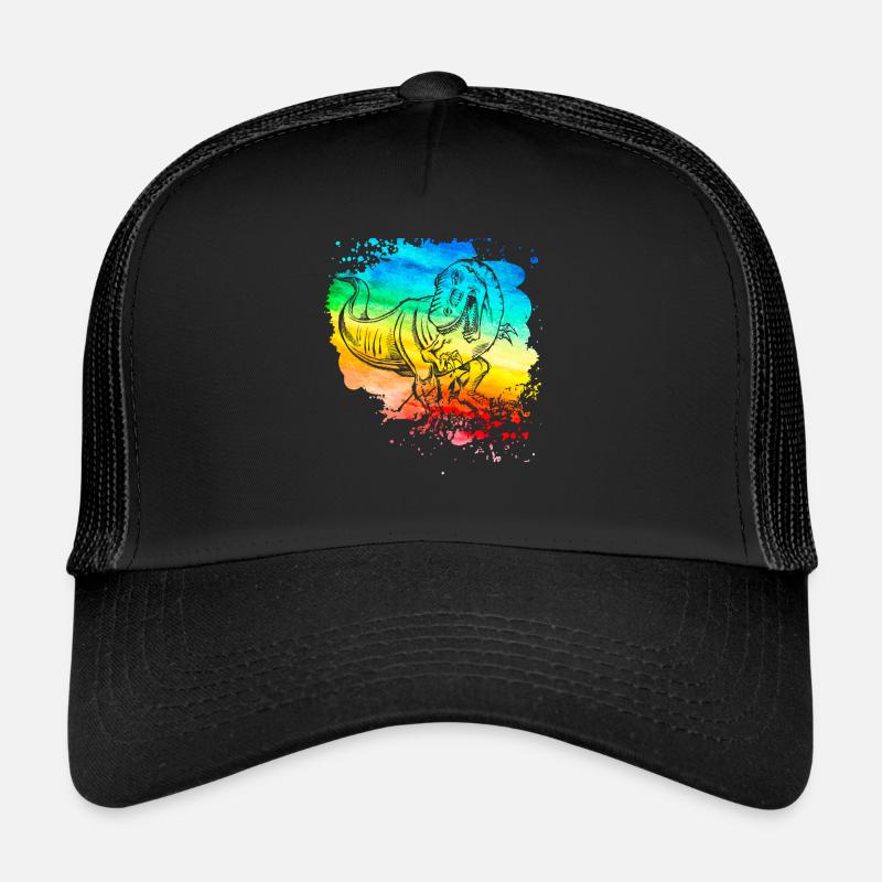 Dinosaur - Trucker Cap - black/black