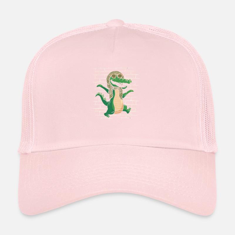 Crocodile Alligator Casquette trucker 