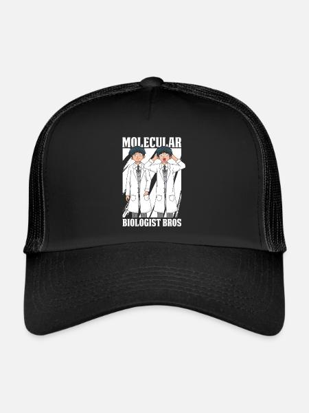 Biology Biologist Molecular biologist - Trucker Cap - black/black - Front