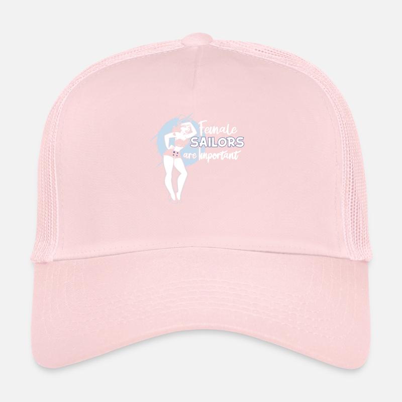 Sailing Sailor Attach Sailboat Trucker Cap