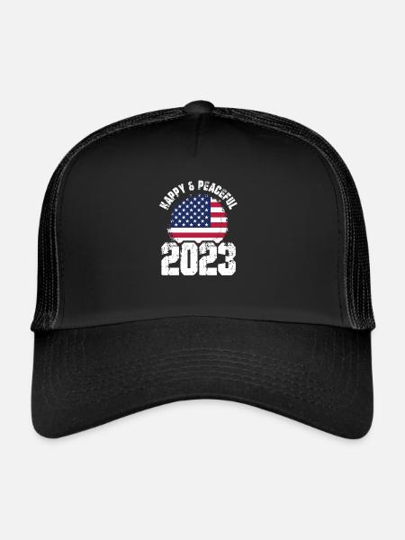 Freedom for All Humanity - Trucker Cap - black/black - Front