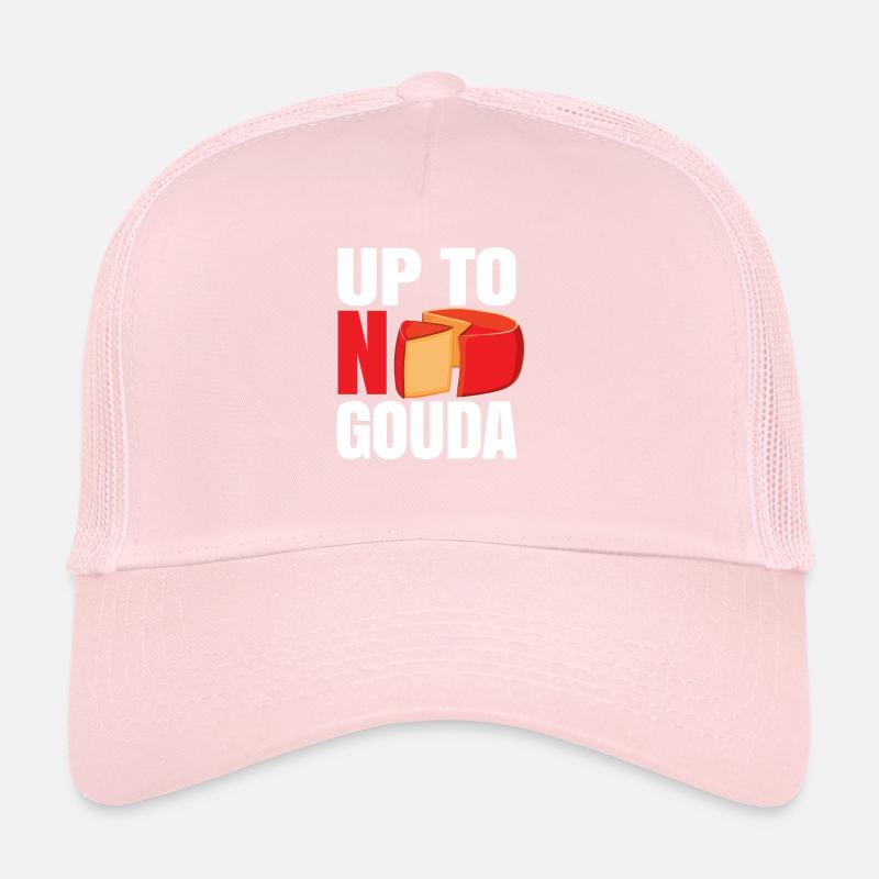 Morceau de fromage Gouda Casquette trucker 