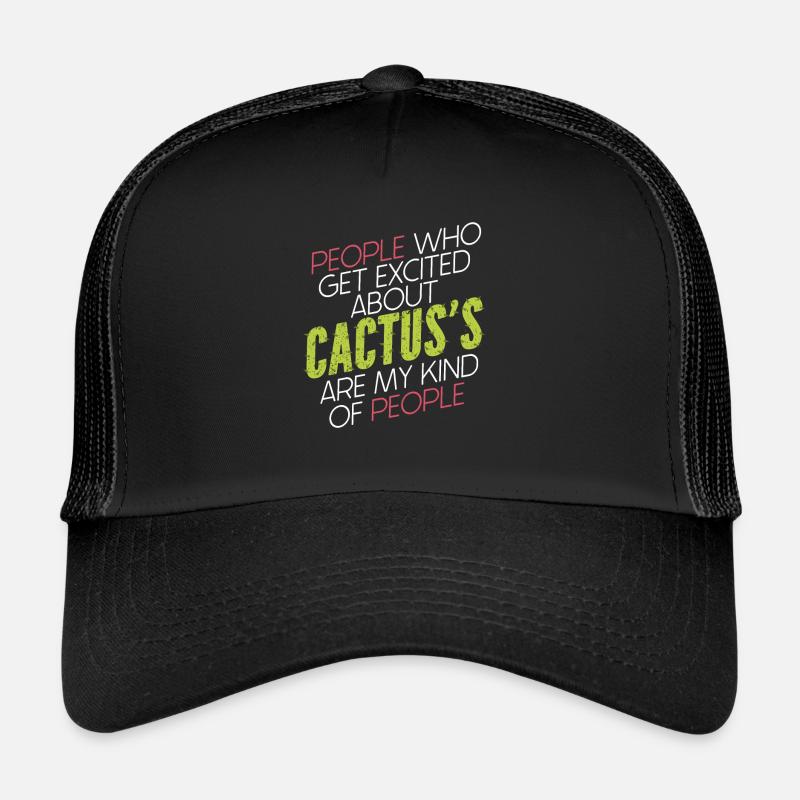 Kaktus Garten Sukkulenten Trucker Cap