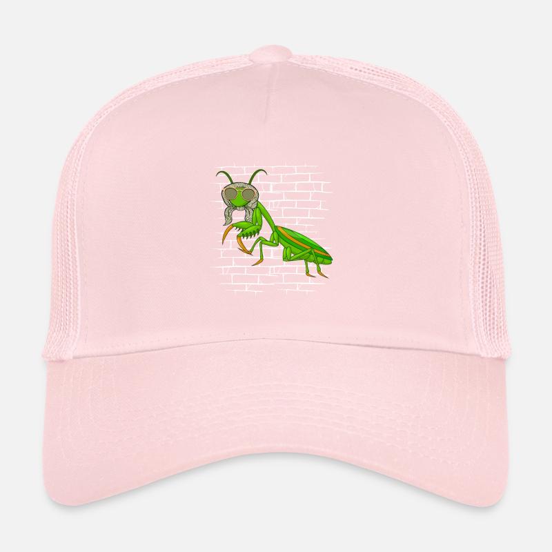 Mantis Gottesanbeterin Sonnenbrillenschal Trucker Cap