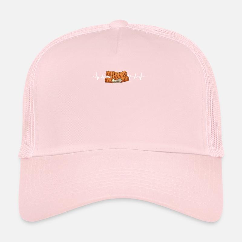 Mozzarella-Sticks Heartbeat Trucker Cap
