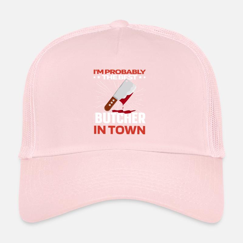 Fleischer Metzger Schlachter Trucker Cap