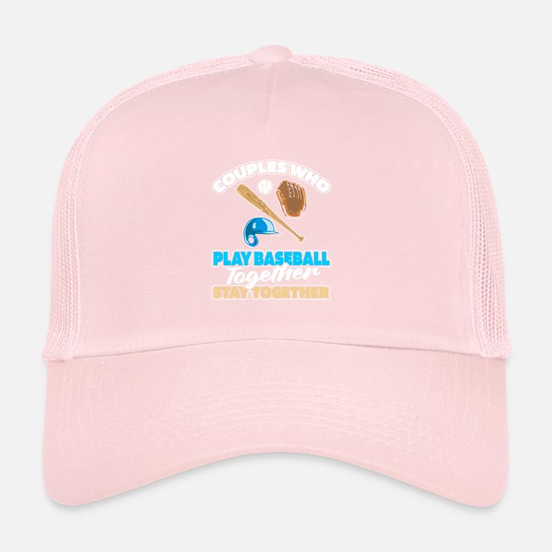 Baseball Couple Casquette trucker 