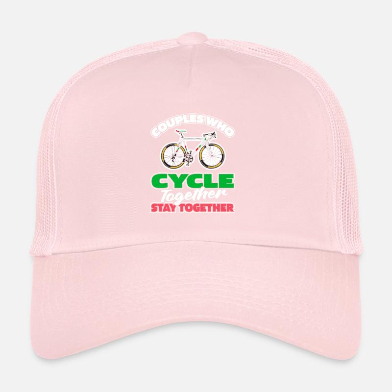 Vélo de route Cyclisme Couple Casquette trucker 