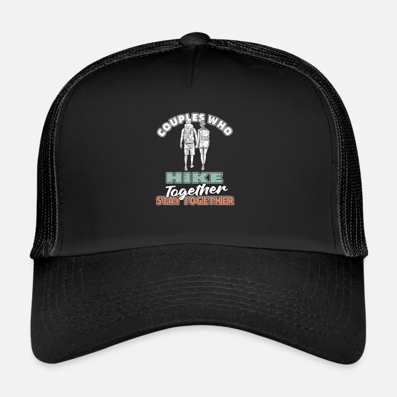 Wandern Wanderer Paar Trucker Cap