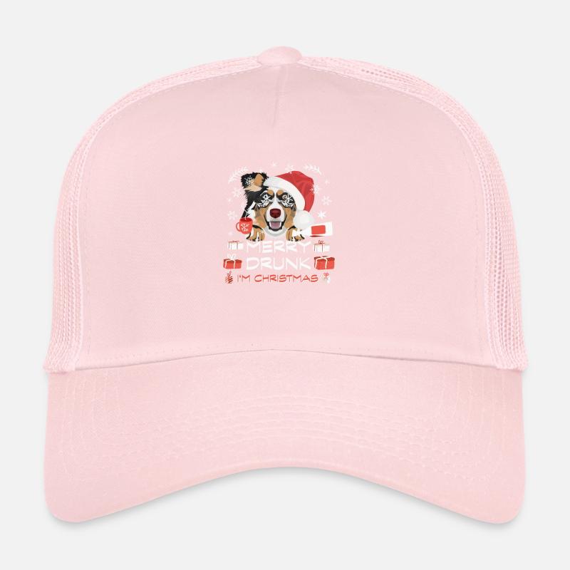 Marché de Noël du berger australien Casquette trucker 