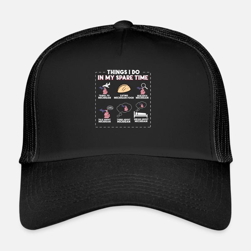 Michigan Trucker Cap