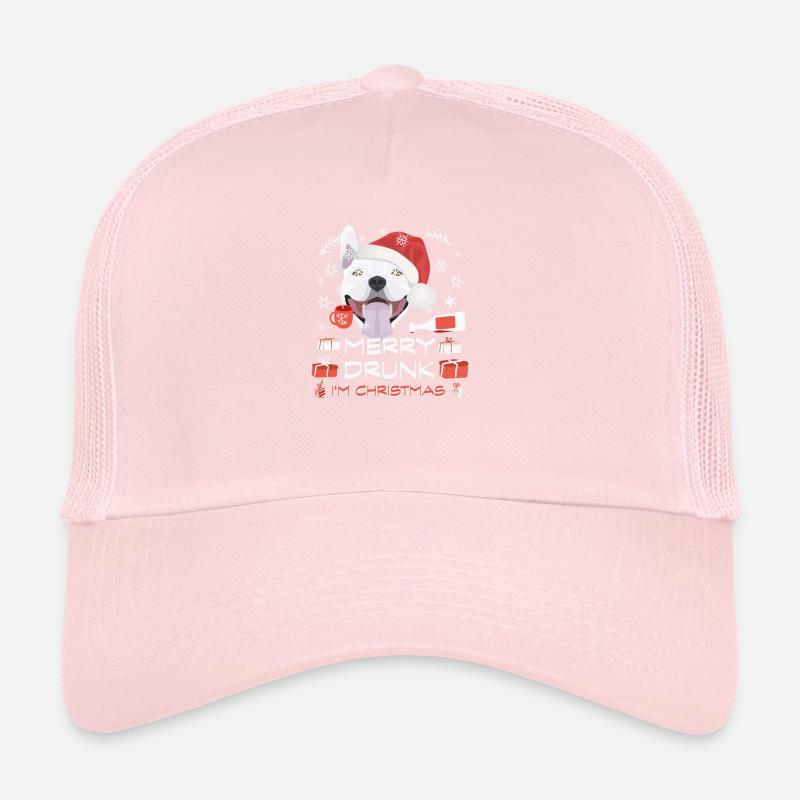 Marché de Noël Bull Terrier Casquette trucker 