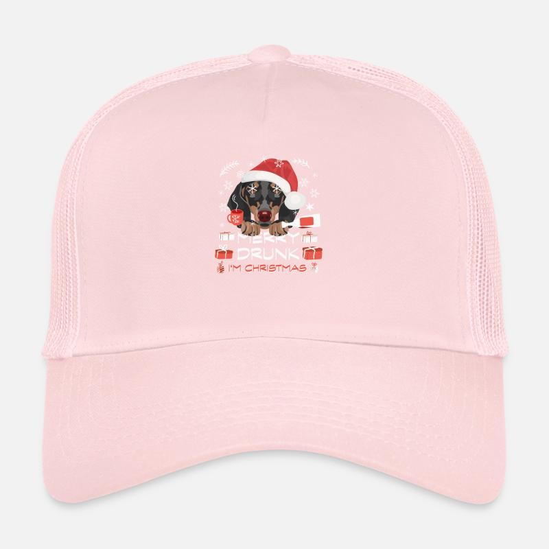 Marché de Noël du teckel Casquette trucker 