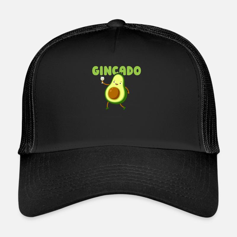 Gin Avocado Trucker Cap