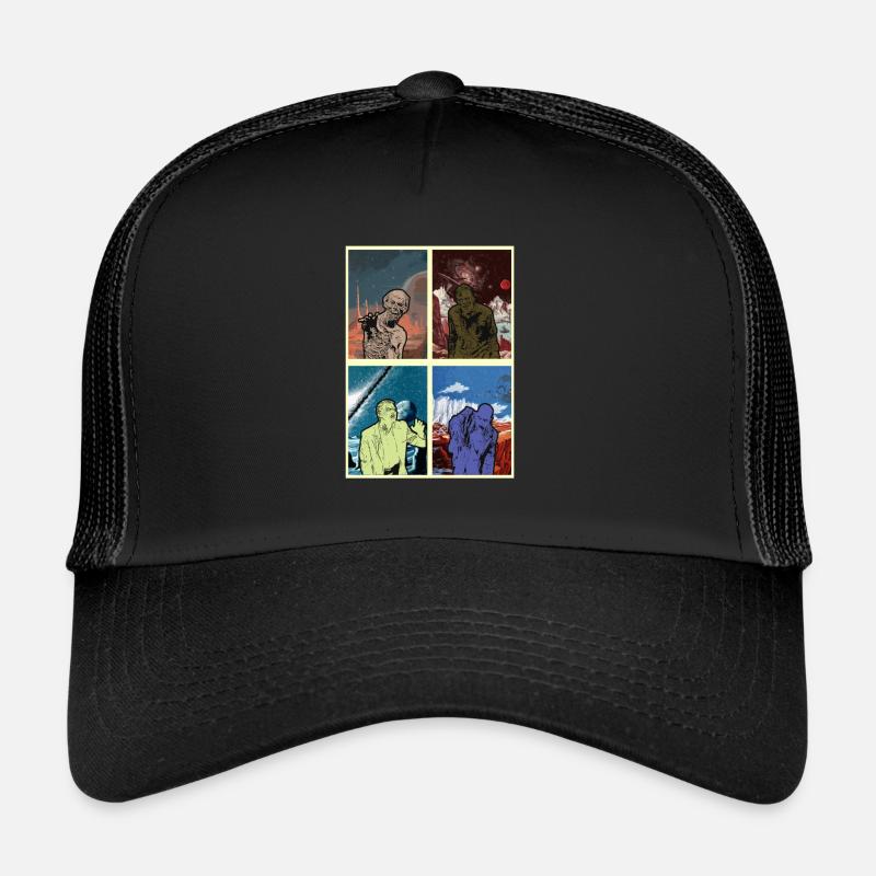 Zombie Halloween effrayant Casquette trucker 