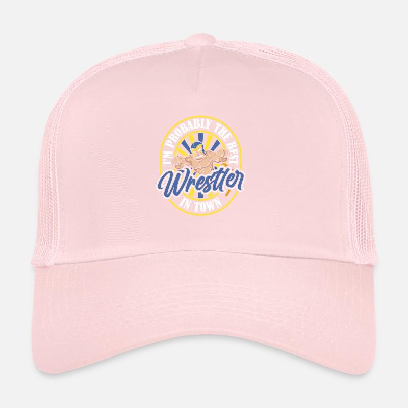 Humour de lutteur Casquette trucker 