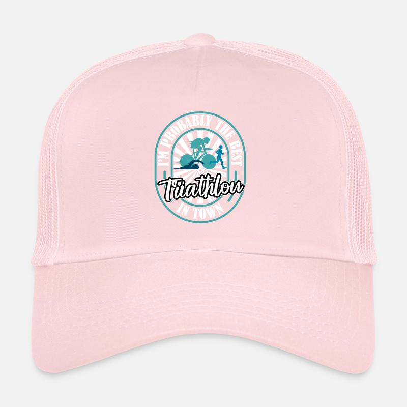 Triathlon Triathlete Lustig Trucker Cap