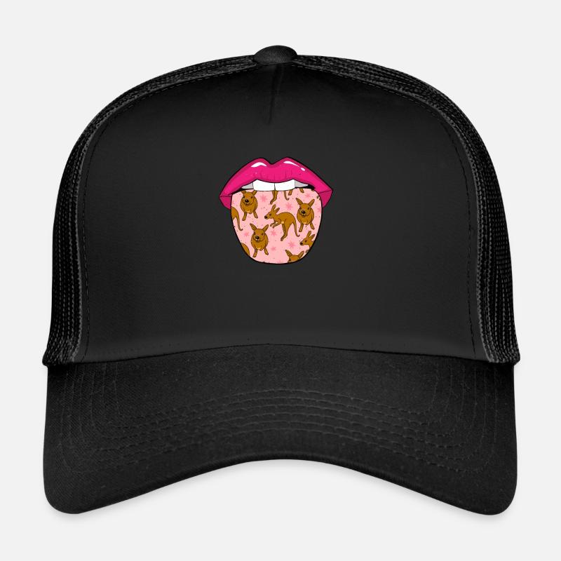 Kangaroo tongue Trucker Cap