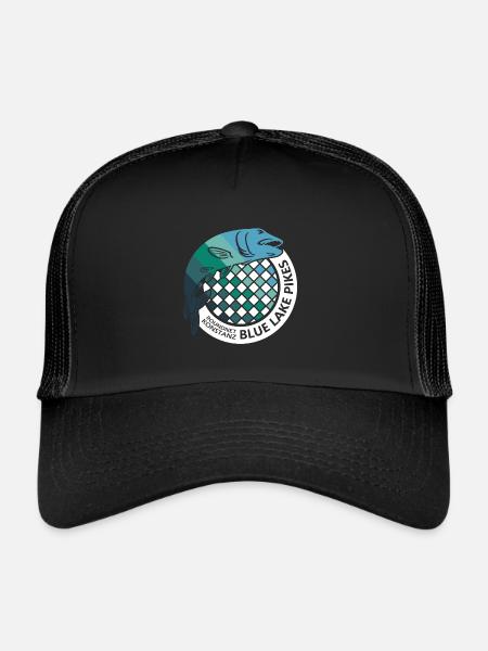 Blue Lake Pikes Konstanz - Trucker Cap - Schwarz/Schwarz