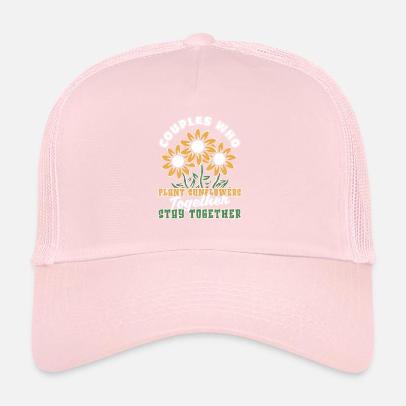 Sunflower Pair Trucker Cap