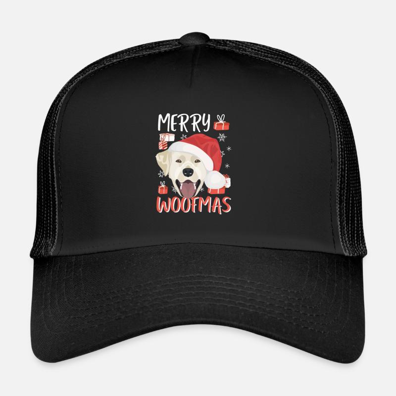 Joyeux Noël Labrador Casquette trucker 