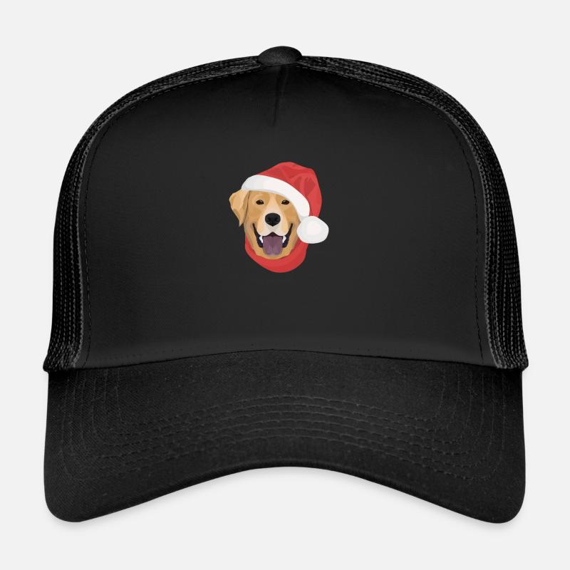 Joyeux Noël Labrador Casquette trucker 