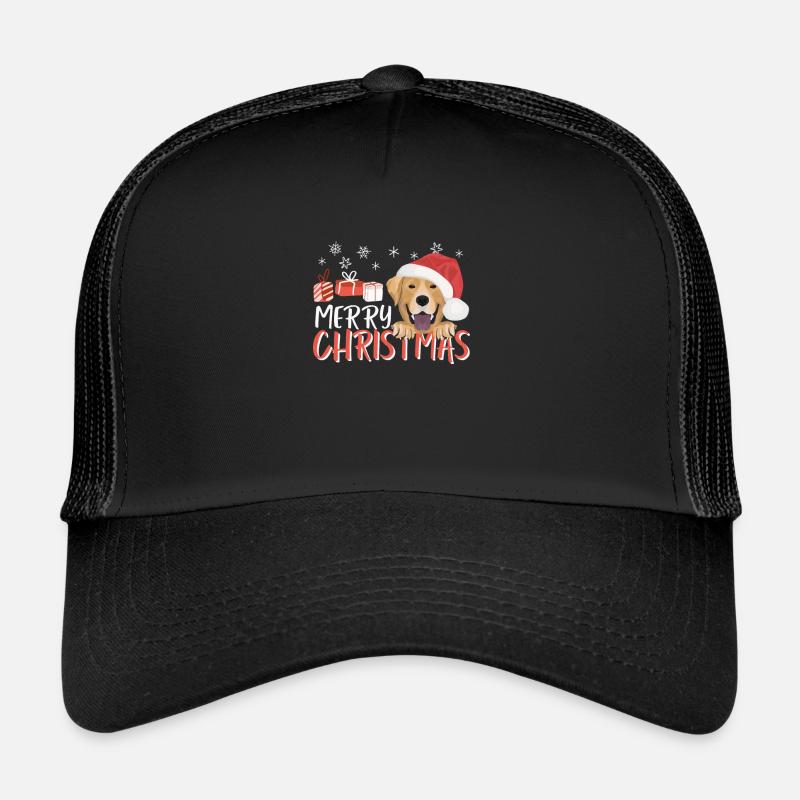 Joyeux Noël Labrador Casquette trucker 