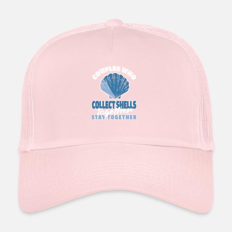 Muschel Paar Trucker Cap