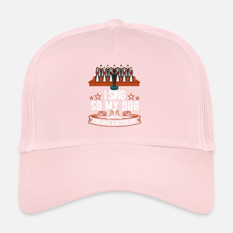 Chef de chœur Chien Casquette trucker 
