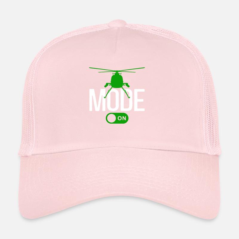 Mode hélicoptère activé Casquette trucker 