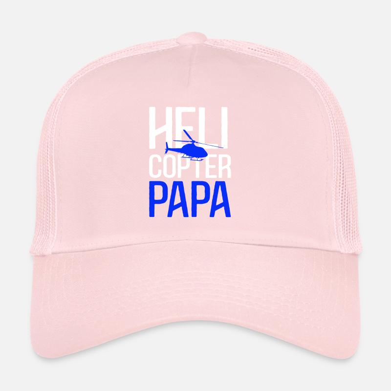 Helicopter Papa Trucker Cap