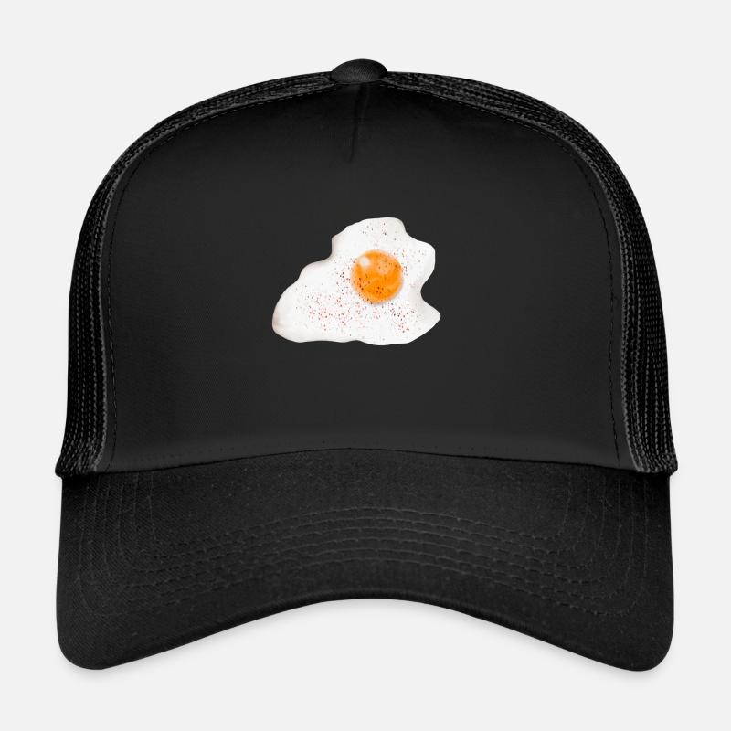 Spiegelei by HOB Products - Trucker Cap - Schwarz/Schwarz