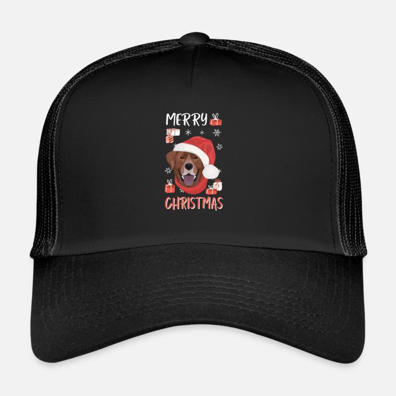 Joyeux Noël Labrador Casquette trucker 