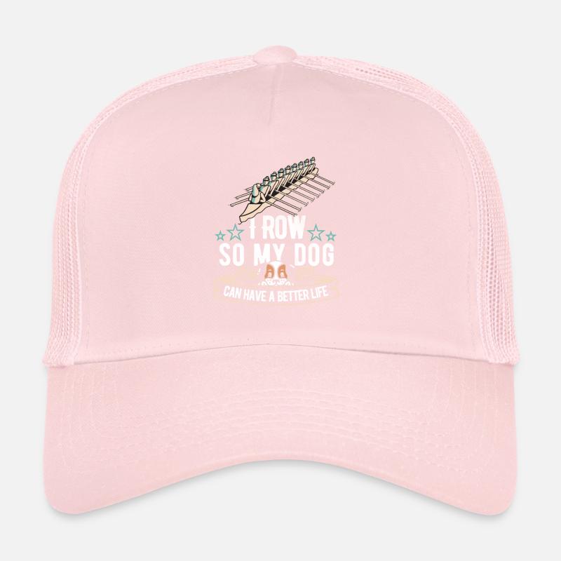 Aviron Chien d’aviron Casquette trucker 