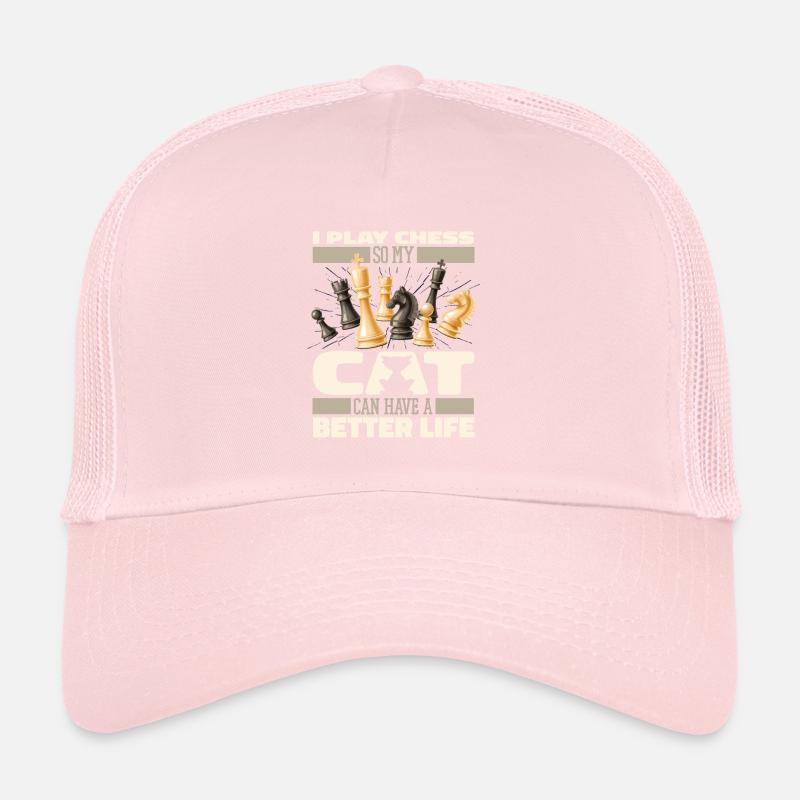 Chess Cat Trucker Cap