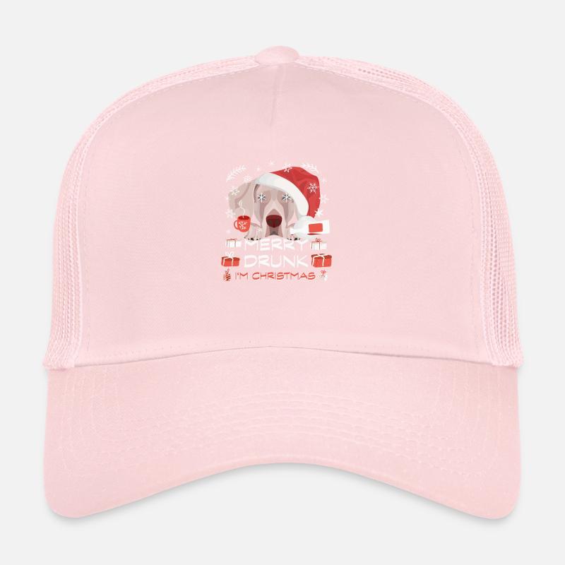 Marché de Noël de Weimaraner Casquette trucker 