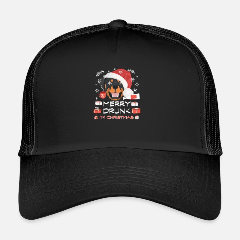 Rottweiler Weihnachtsmarkt Trucker Cap