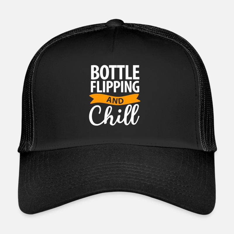 Water Bottel Flipping Gift Bottle Casquette trucker 