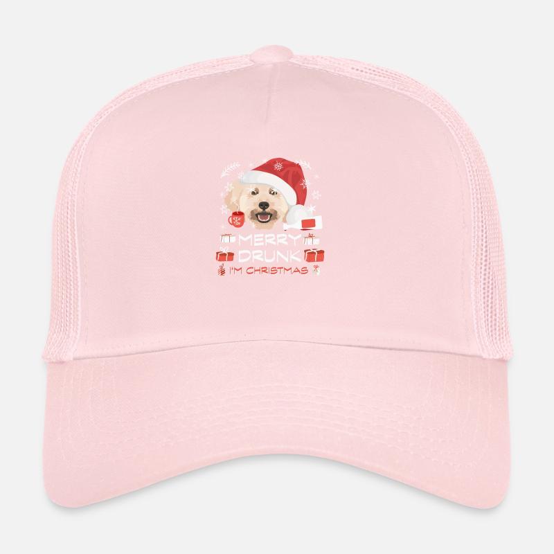 Marché de Noël des caniches Casquette trucker 