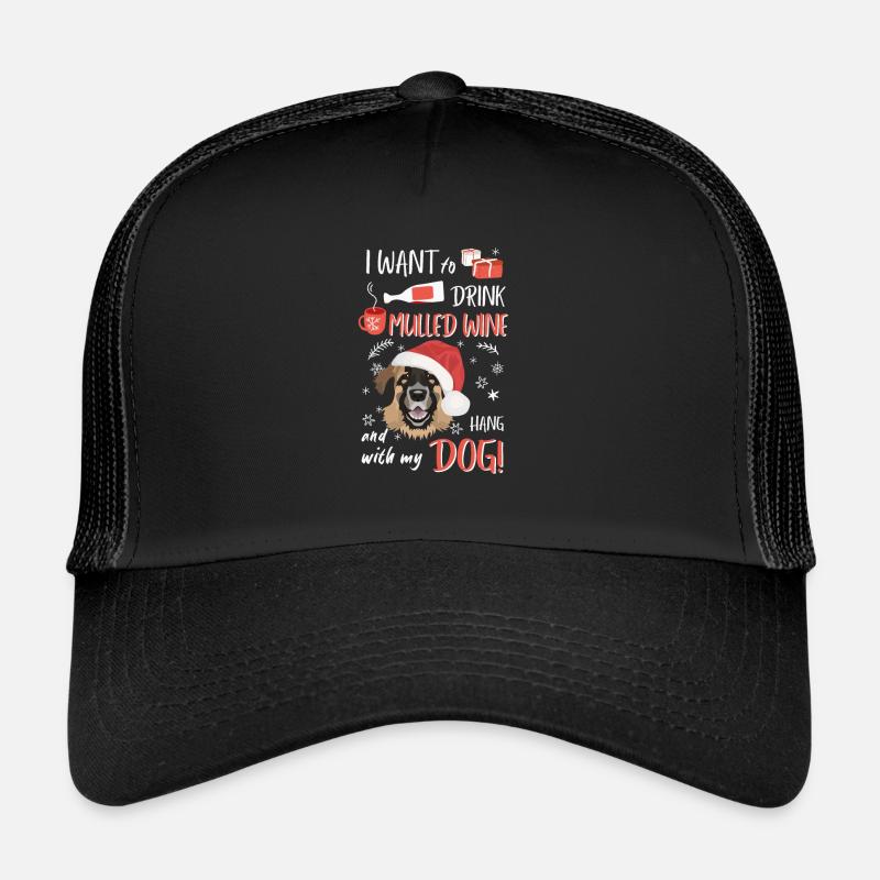 Leonberger Glühwein Noël Casquette trucker 