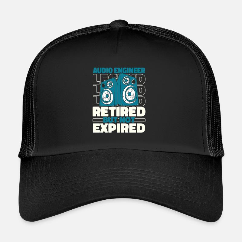 Tontechniker Toningenieur Im Ruhestand Trucker Cap