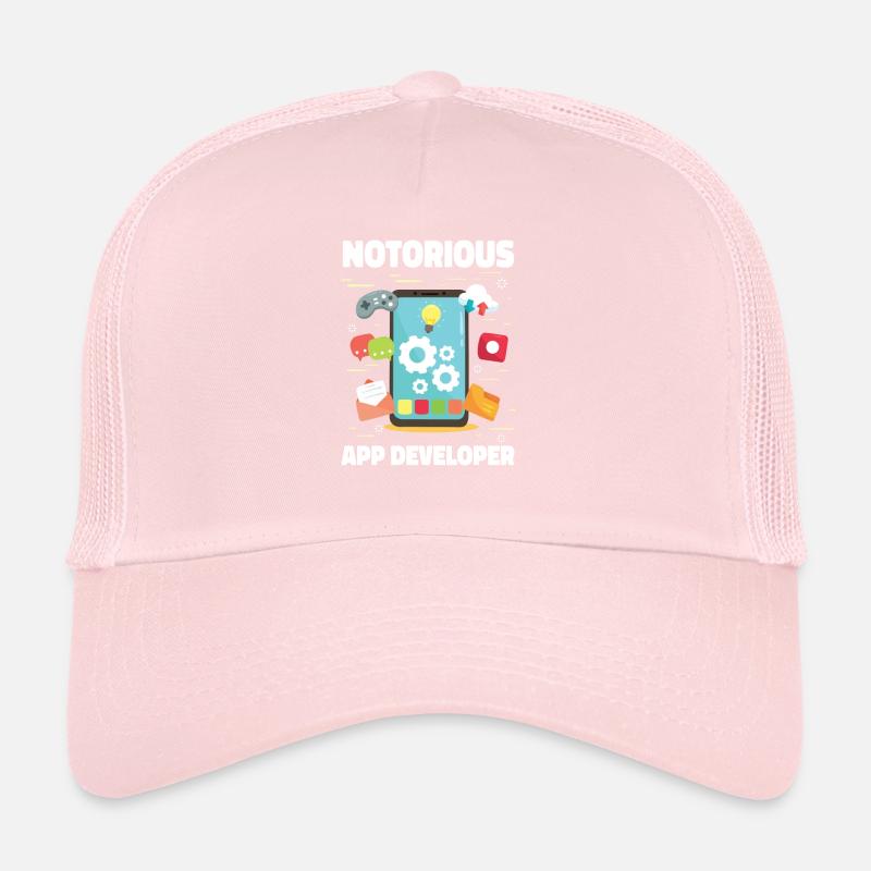 Développeur Coder Programmer App Casquette trucker 