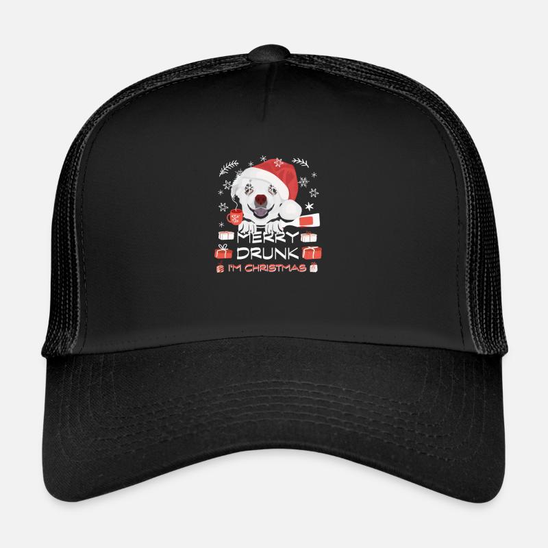 Marché de Noël de Chihuahua Casquette trucker 