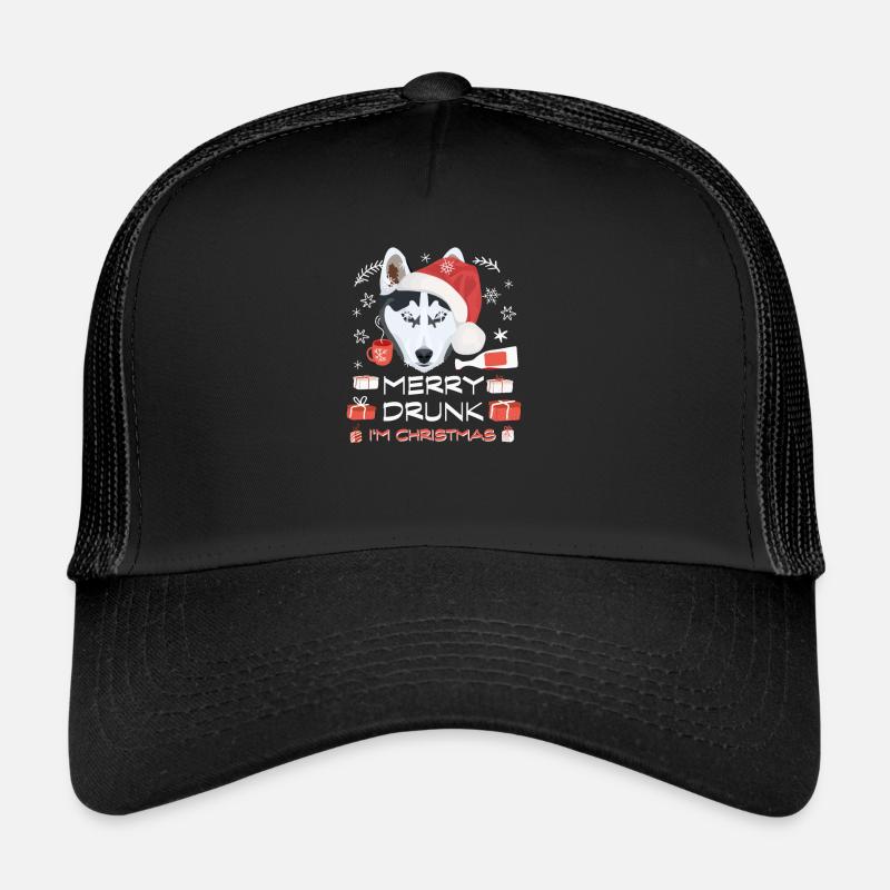 Marché de Noël Husky Casquette trucker 