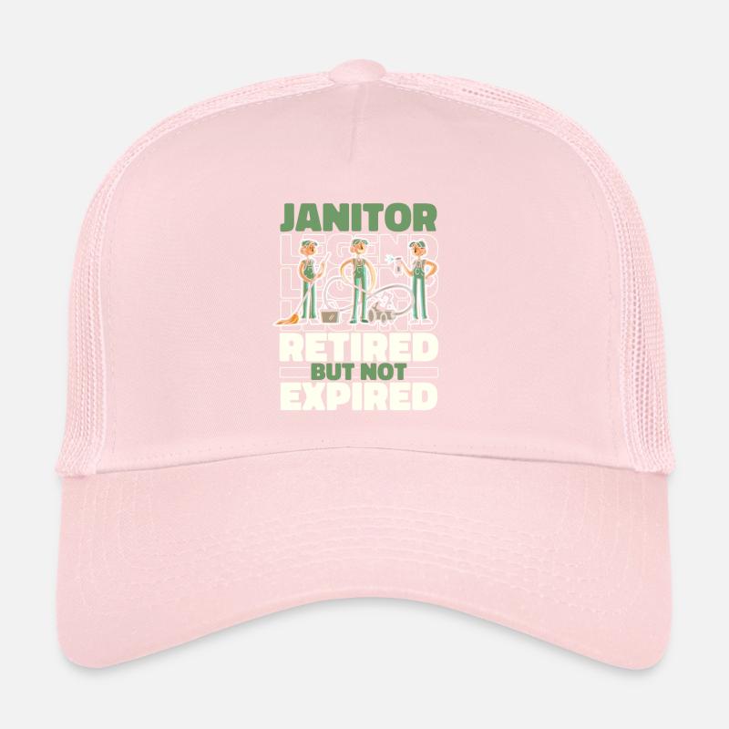 Retired caretaker Trucker Cap